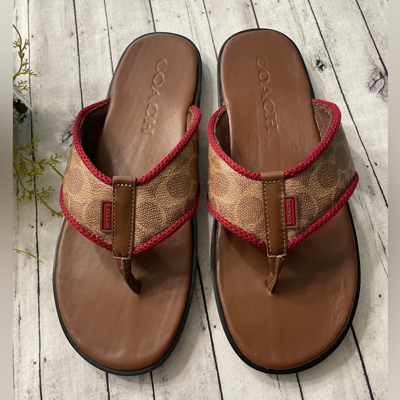 New Coach mens flip flop - Picture 2 of 10